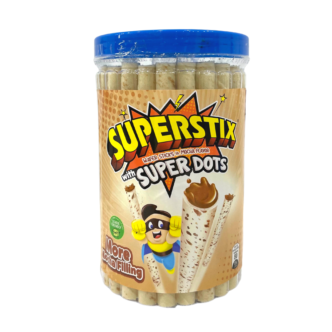 Superstix - Mocha Flavor with Super Dots - 330g - Lynne's Food Cravings