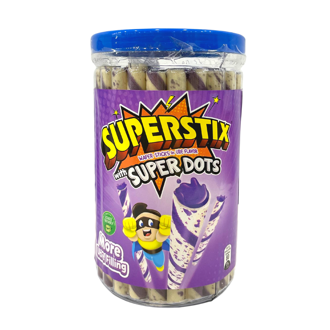 Superstix - Ube Flavor with Super Dots - 330g - Lynne's Food Cravings