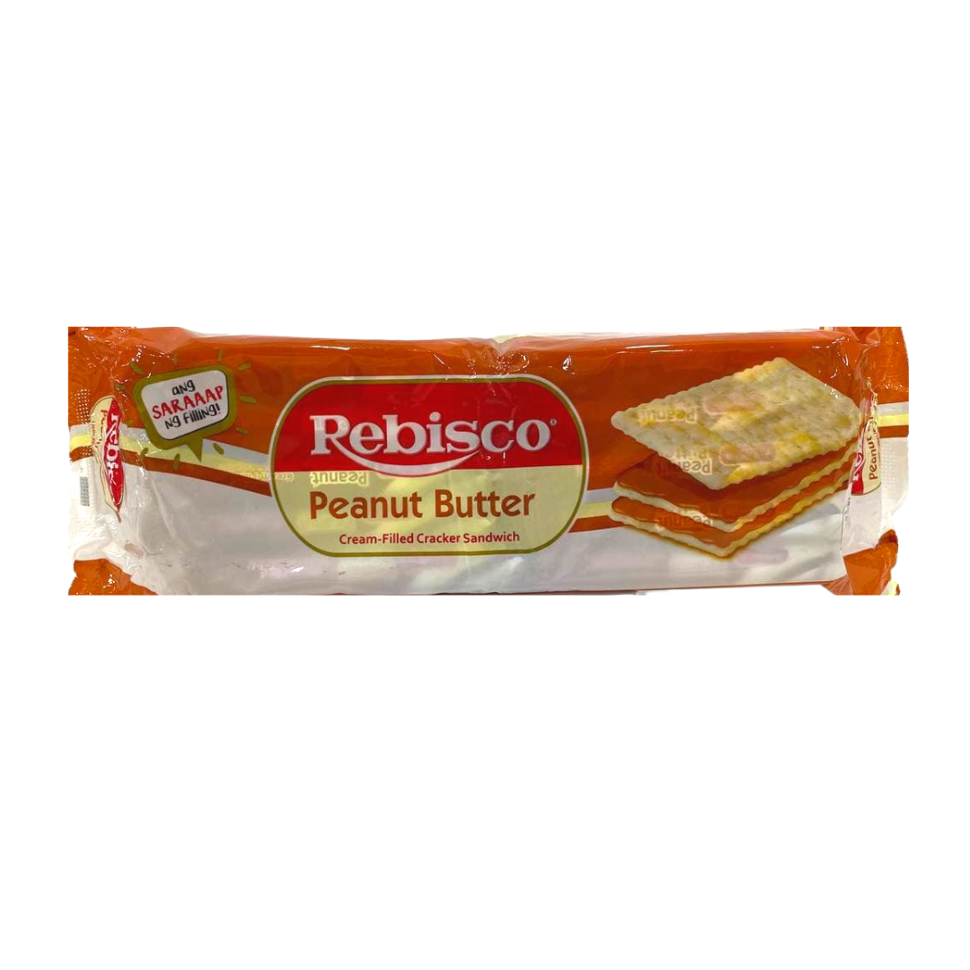 Rebisco - Peanut Butter Cracker Sandwich - 33g x 10 Pack - Lynne's Food Cravings