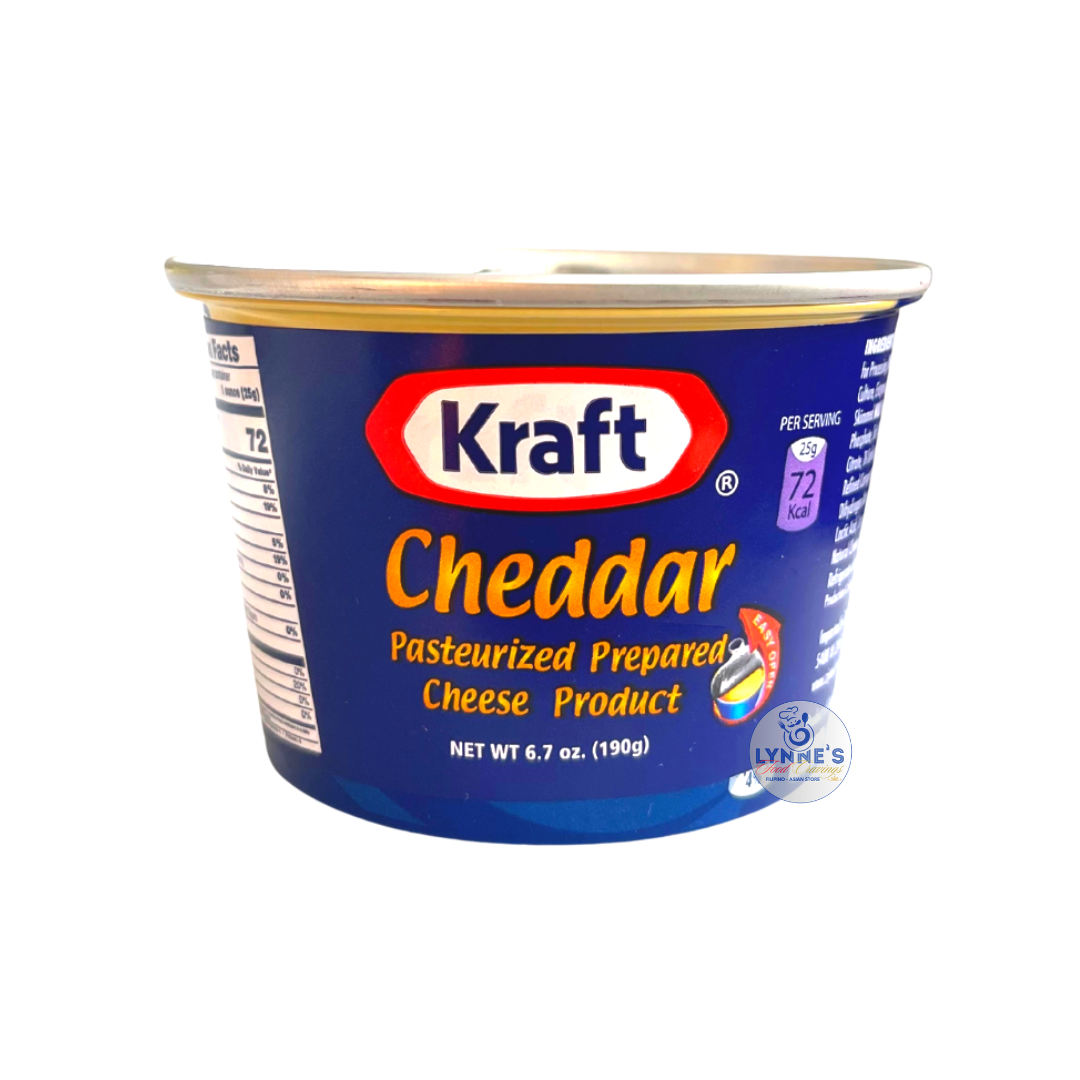 Kraft - Cheddar Cheese - 6.7oz (190g) - Lynne's Food Cravings