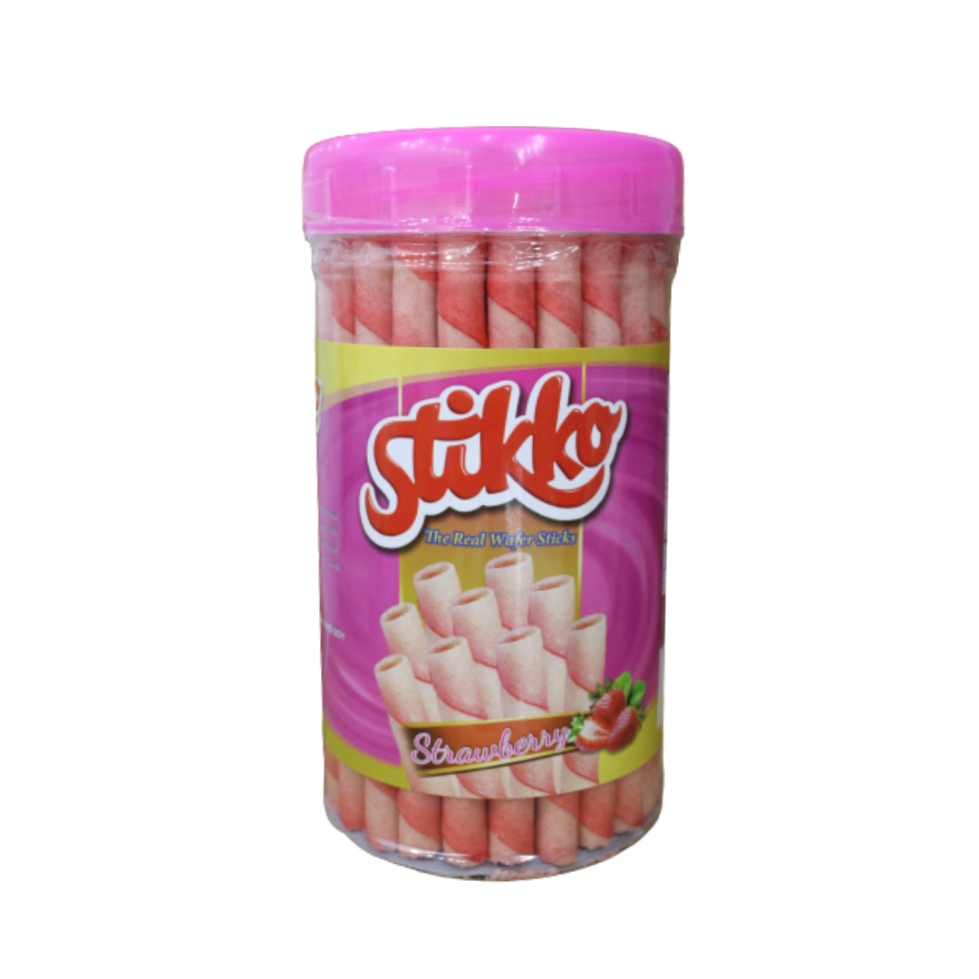Stikko - The Real Wafer Sticks Strawberry - 400g - Lynne's Food Cravings