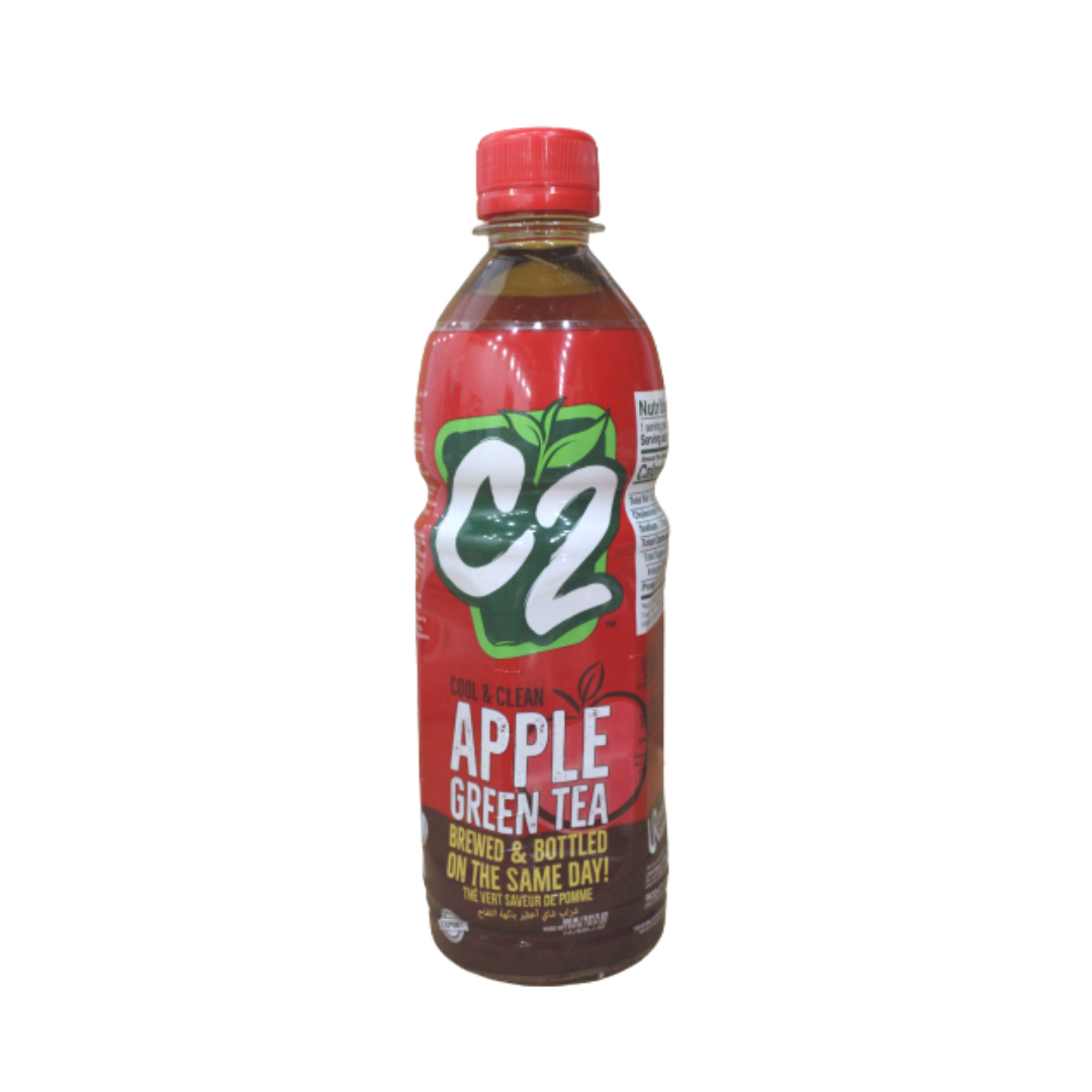 C2 - Cool & Clean Apple Green Tea - 500mL - Lynne's Food Cravings