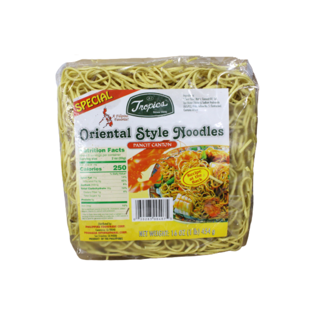 Tropics - Oriental Style Canton Noodles - 454g (16oz) - Lynne's Food Cravings