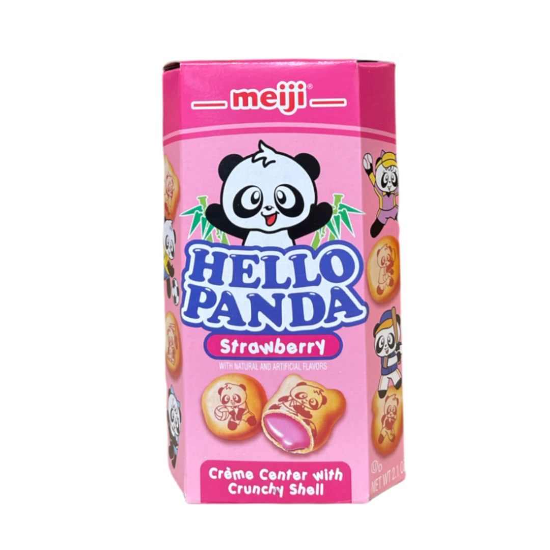 Meiji - Hello Panda Strawberry - 60g - Lynne's Food Cravings