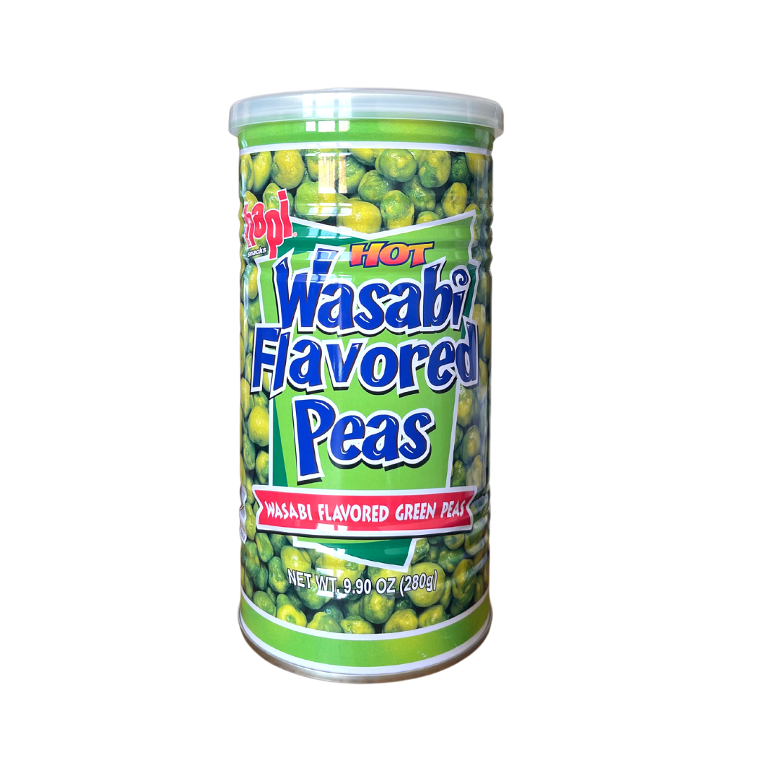 Hapi - Wasabi Coated Green Peas (Hot) - 9.9oz - Lynne's Food Cravings