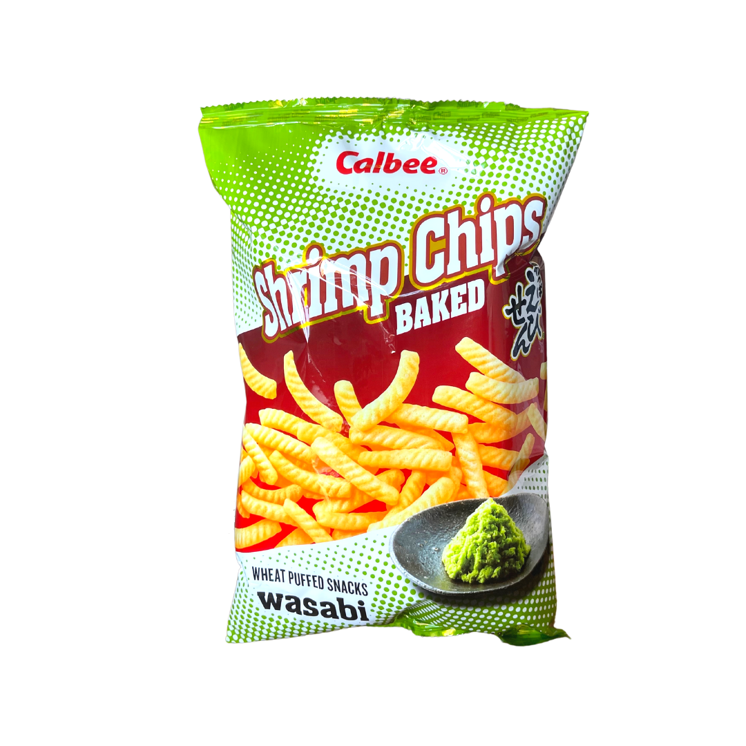 Calbee - Shrimp Chips Wasabi - 94g - Lynne's Food Cravings