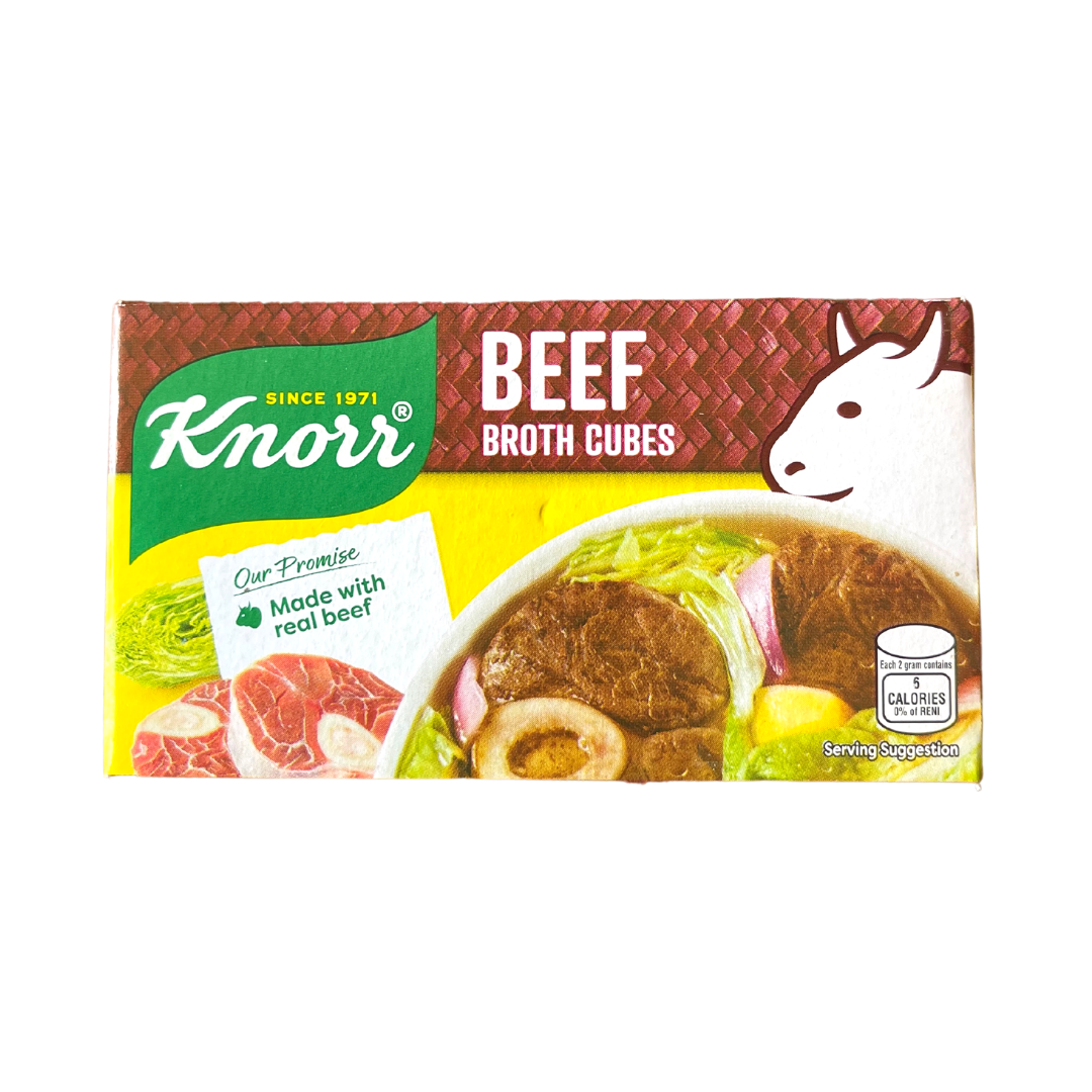 Knorr - Beef Broth Cubes - 6 pcs 60g - Lynne's Food Cravings