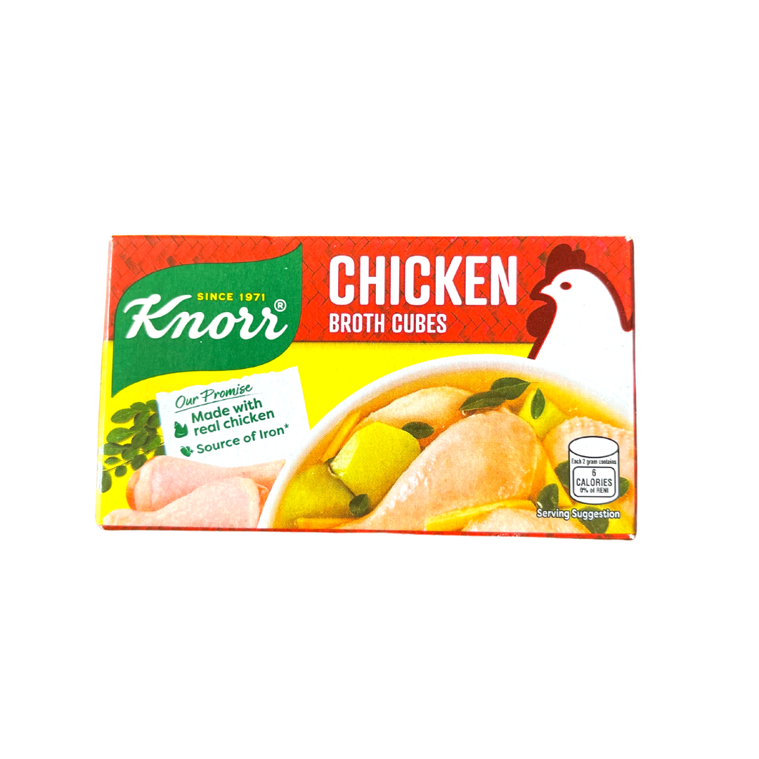 Knorr - Chicken Broth Cubes - 6 pcs 60g - Lynne's Food Cravings