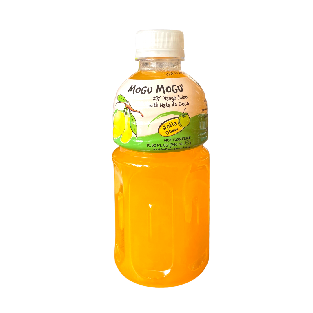 Mogu Mogu - Mango Juice with Nata de Coco - 320mL - Lynne's Food Cravings