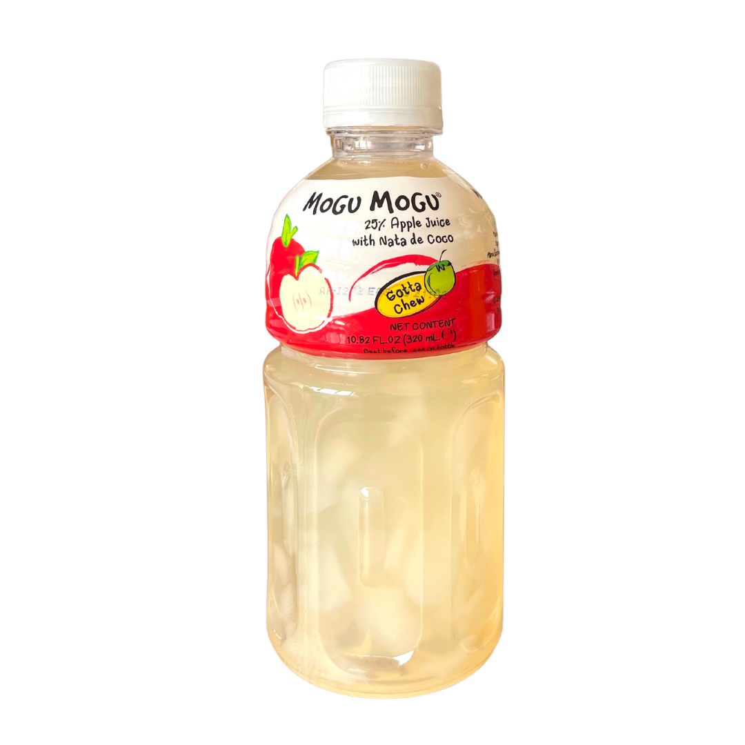 Mogu Mogu - Apple Juice with Nata De Coco - 320mL - Lynne's Food Cravings