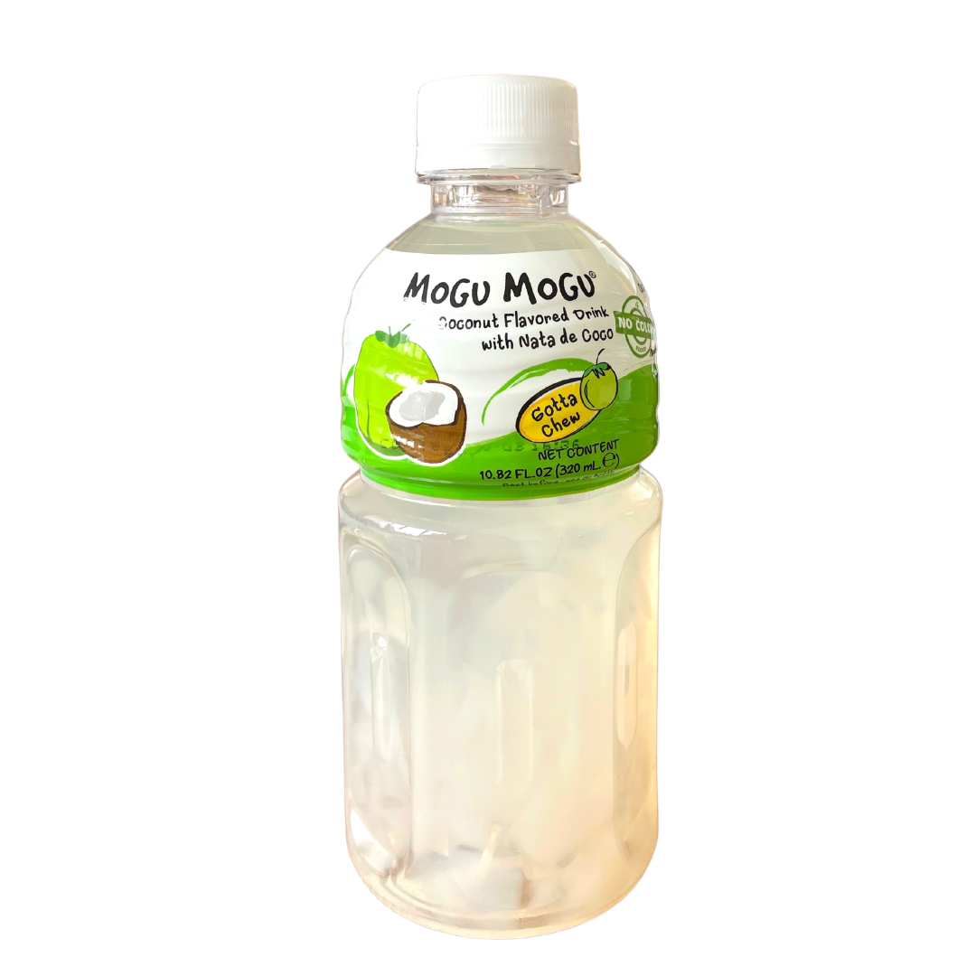 Mogu Mogu - Coconut Juice with Nata De Coco - 320mL - Lynne's Food Cravings