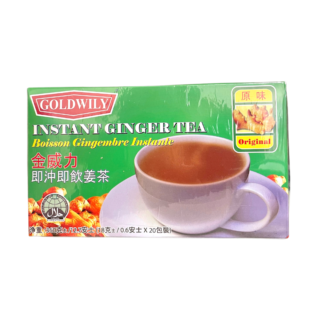 GoldWily - Ginger Tea - 18gx20 - Lynne's Food Cravings