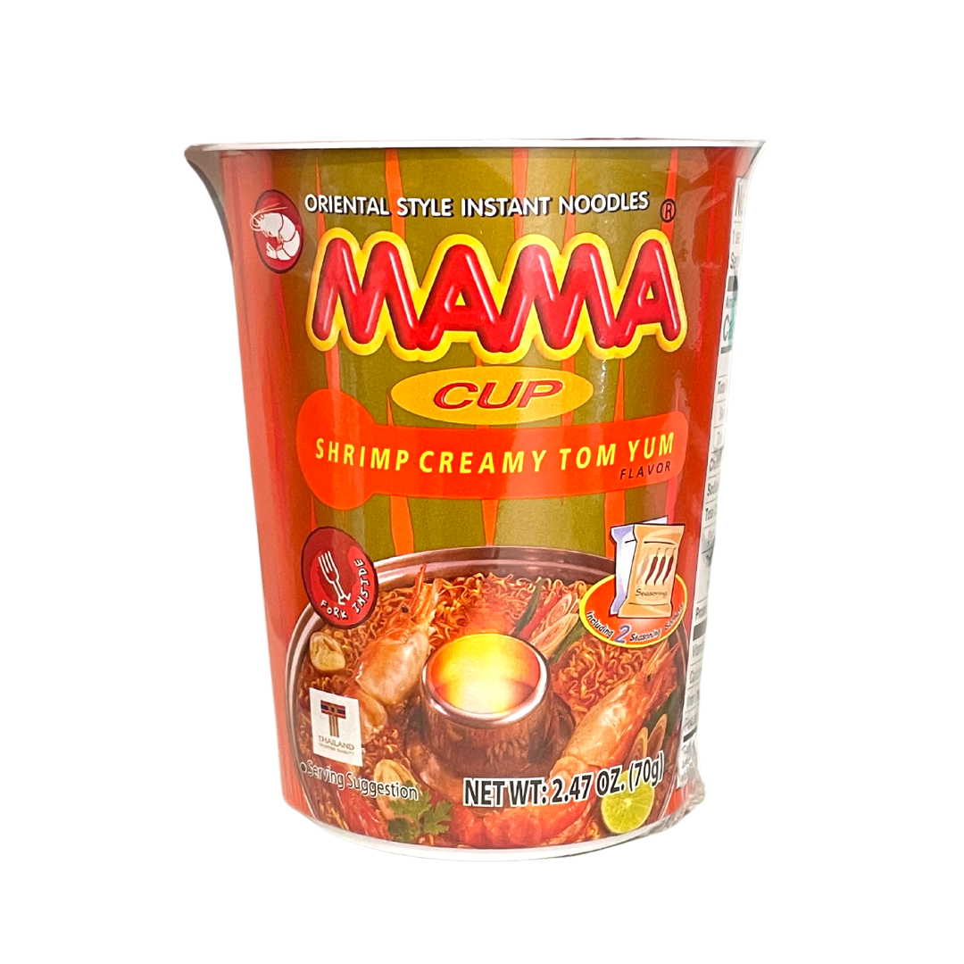 Mama - Shrimp Creamy Tom Yum Flavor - 70g - Lynne's Food Cravings