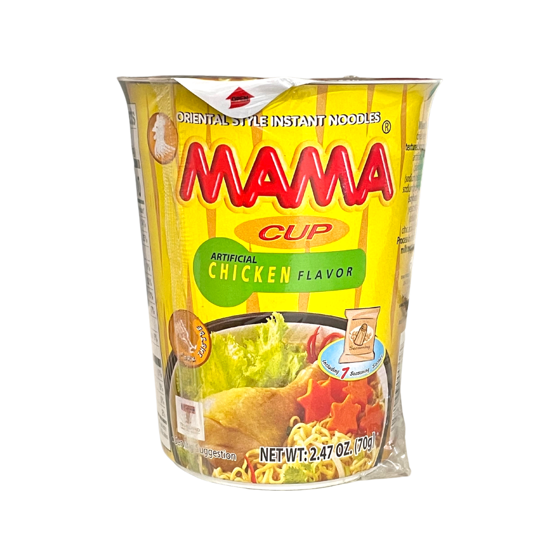 Mama - Chicken Flavor Cup - 70g - Lynne's Food Cravings