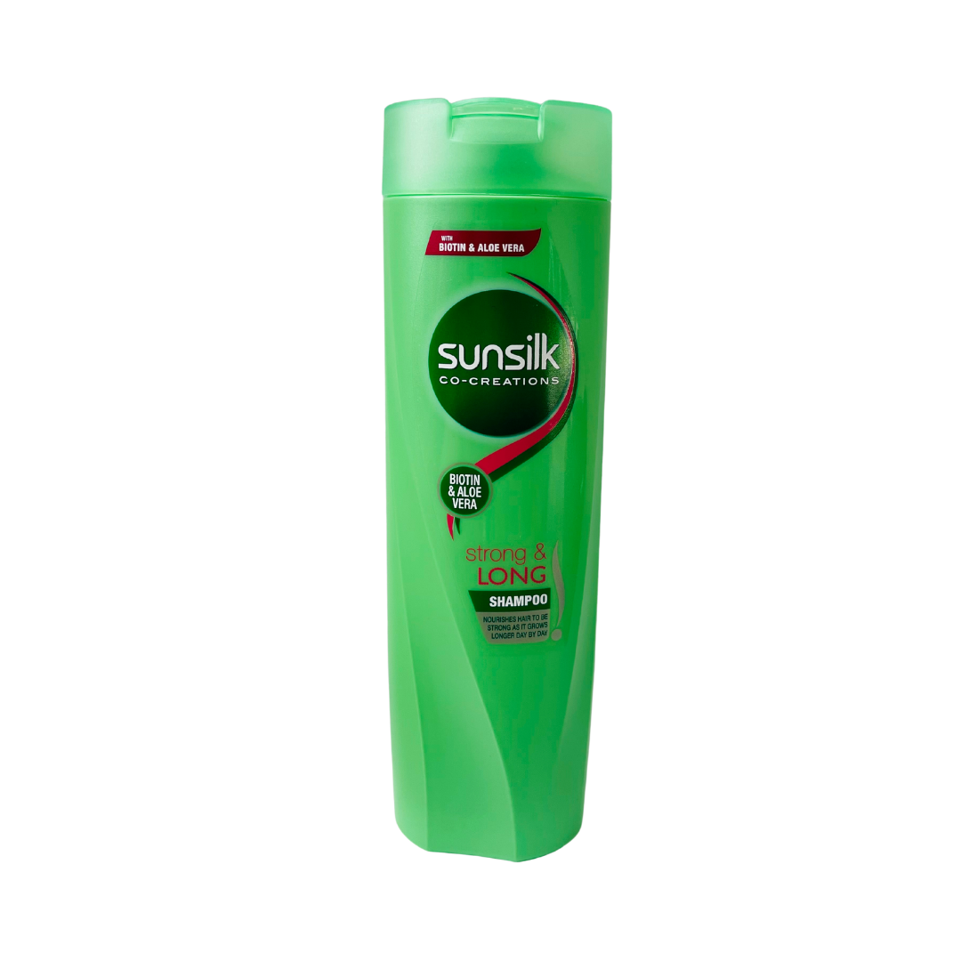 Sunsilk Co Creations - Strong & Long Shampoo (Green) - 180mL - Lynne's Food Cravings