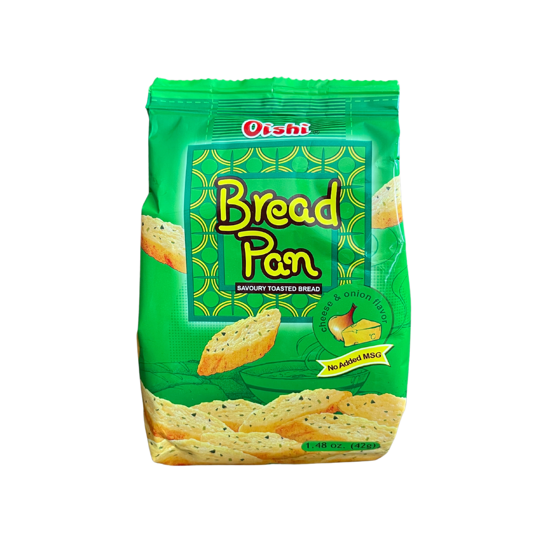 Oishi - Bread Pan Cheese & Onion Flavor - 42g - Lynne's Food Cravings