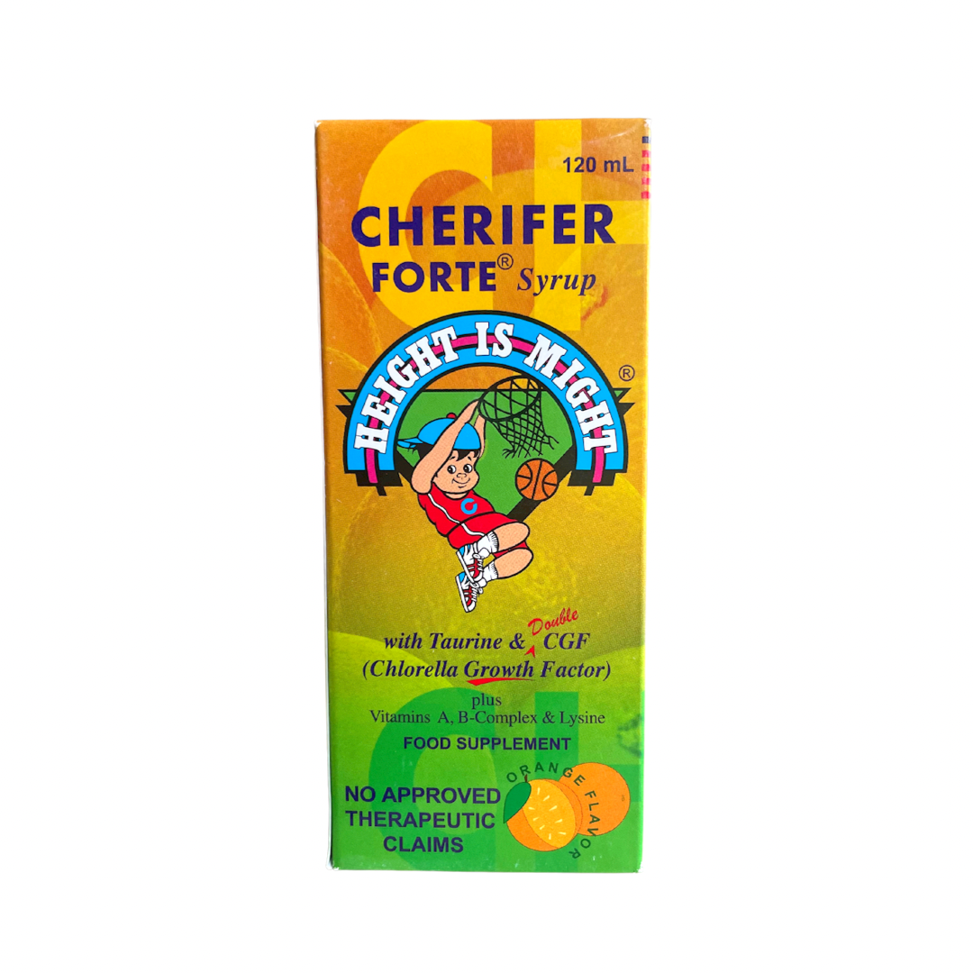 Cherifer Forte Syrup - with Taurine & Double Chlorella Growth Factor - 120mL - Lynne's Food Cravings