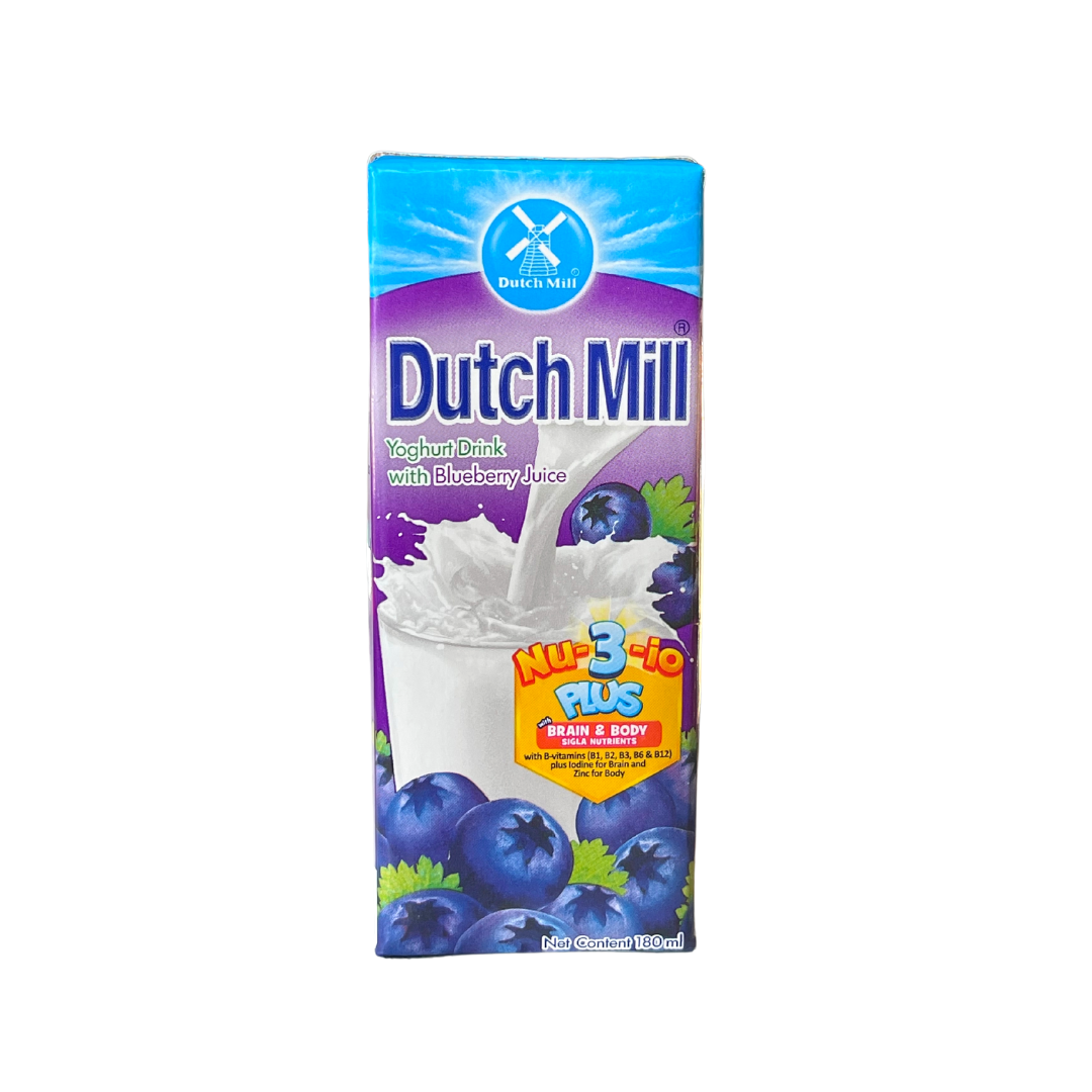 Dutch Mill - Yogurt Drink with Blueberry Juice - 180mL - Lynne's Food Cravings