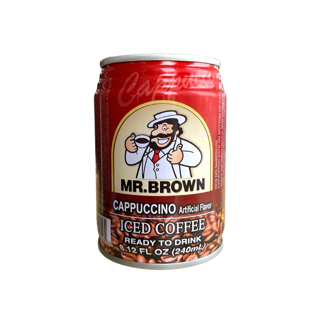 Mr Brown - Coffee Cappuccino - 8.12oz (240mL) - Lynne's Food Cravings