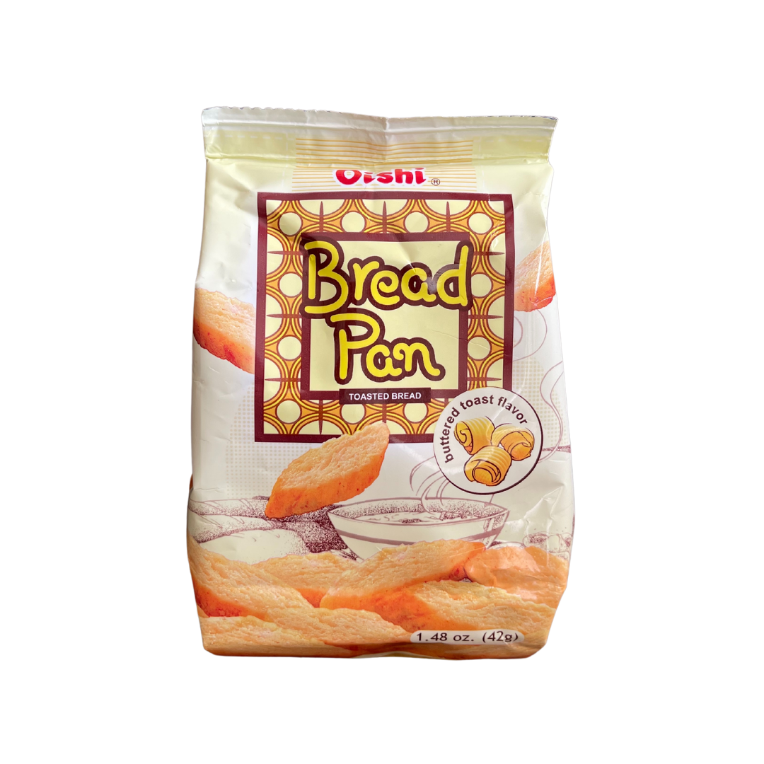 Oishi - Bread Pan Buttered Toast Flavor - 42g - Lynne's Food Cravings