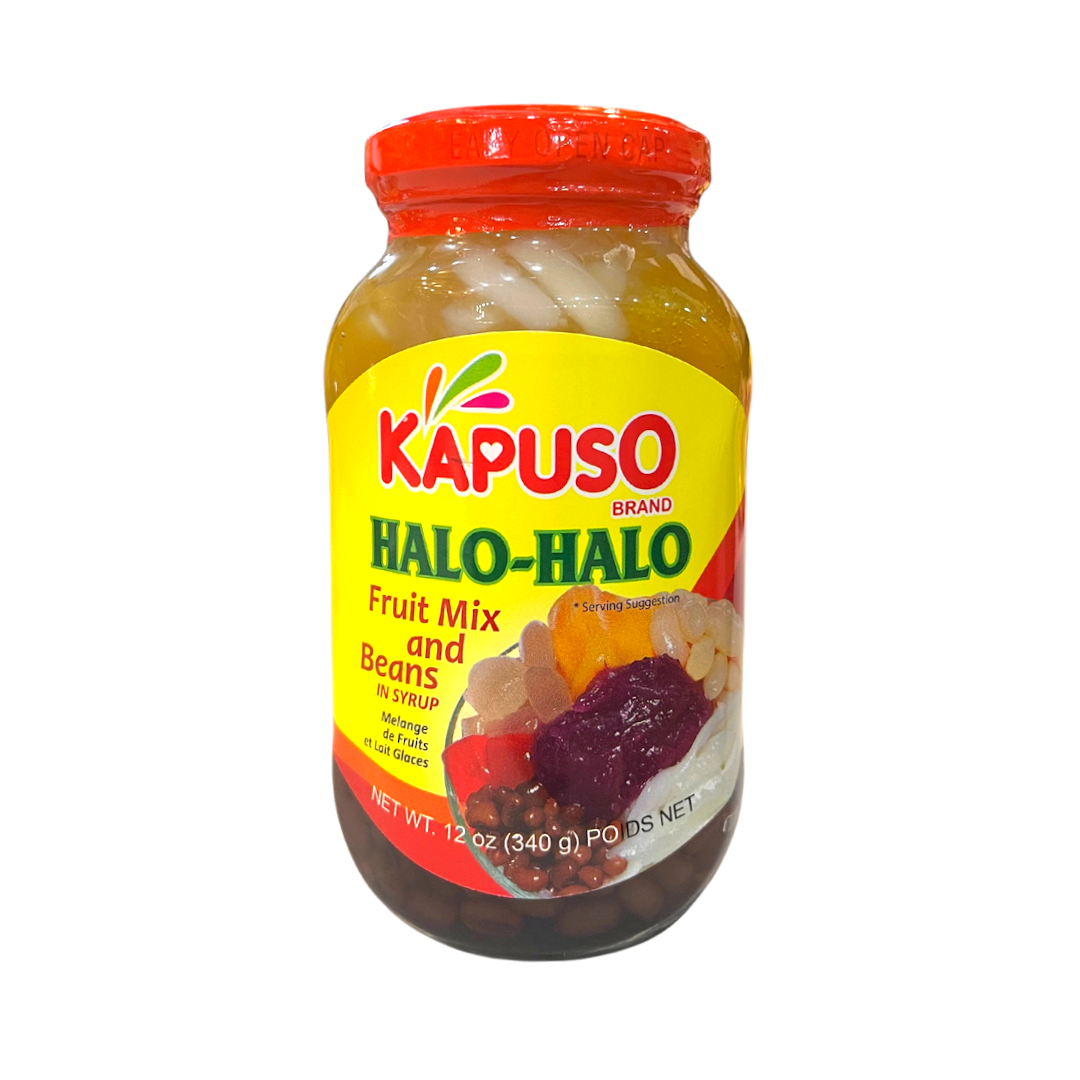 Kapuso - Halo-Halo Fruit Mix And Beans In Syrup - 340g - Lynne's Food Cravings