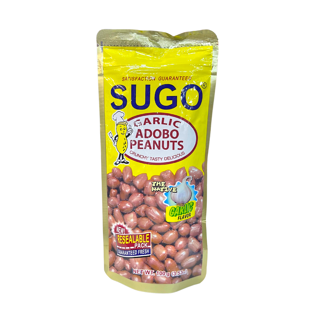 SUGO - Garlic Adobo Peanuts - 100g - Lynne's Food Cravings