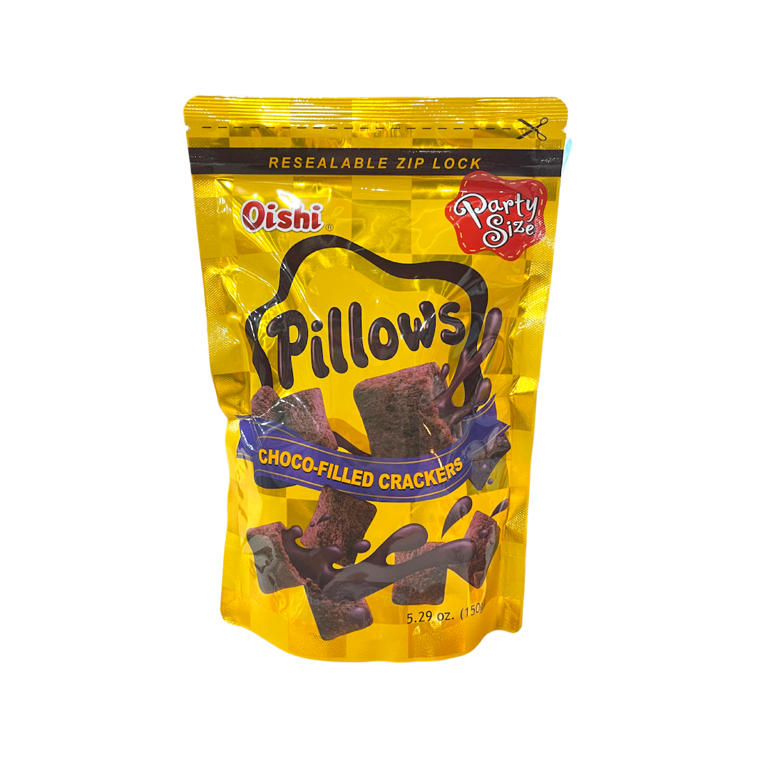 Oishi - Pillows Choco Filled Crackers - 150g - Lynne's Food Cravings