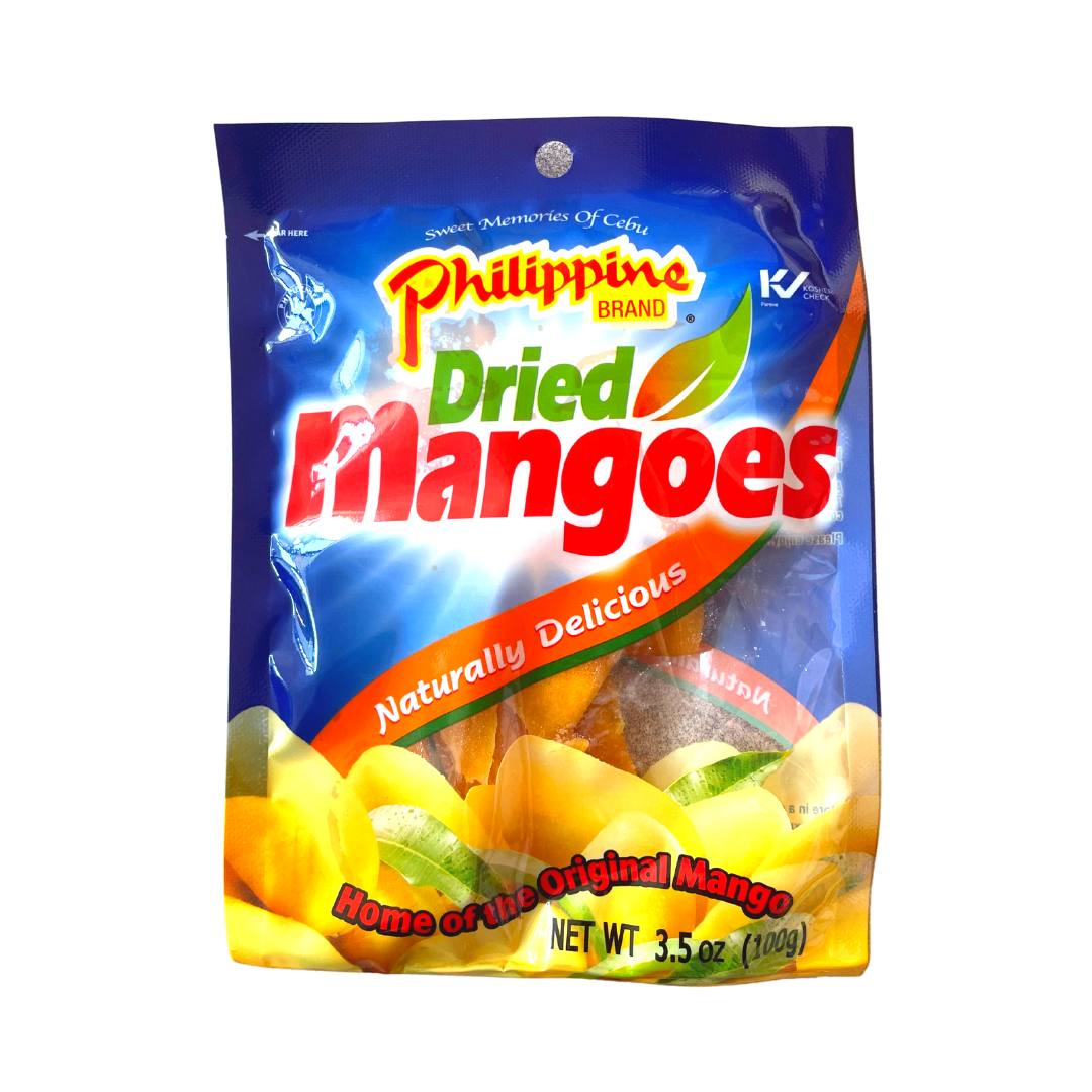 Philippine Brand - Dried Mango - 3.5oz (100g) - Lynne's Food Cravings